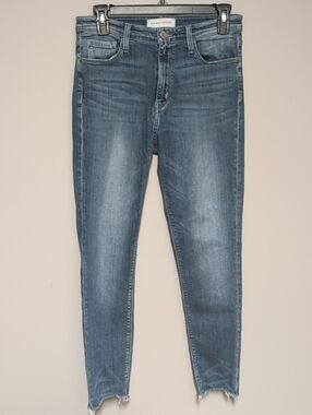 Flying Monkey Skinny Jeans in Faded Blue Wash